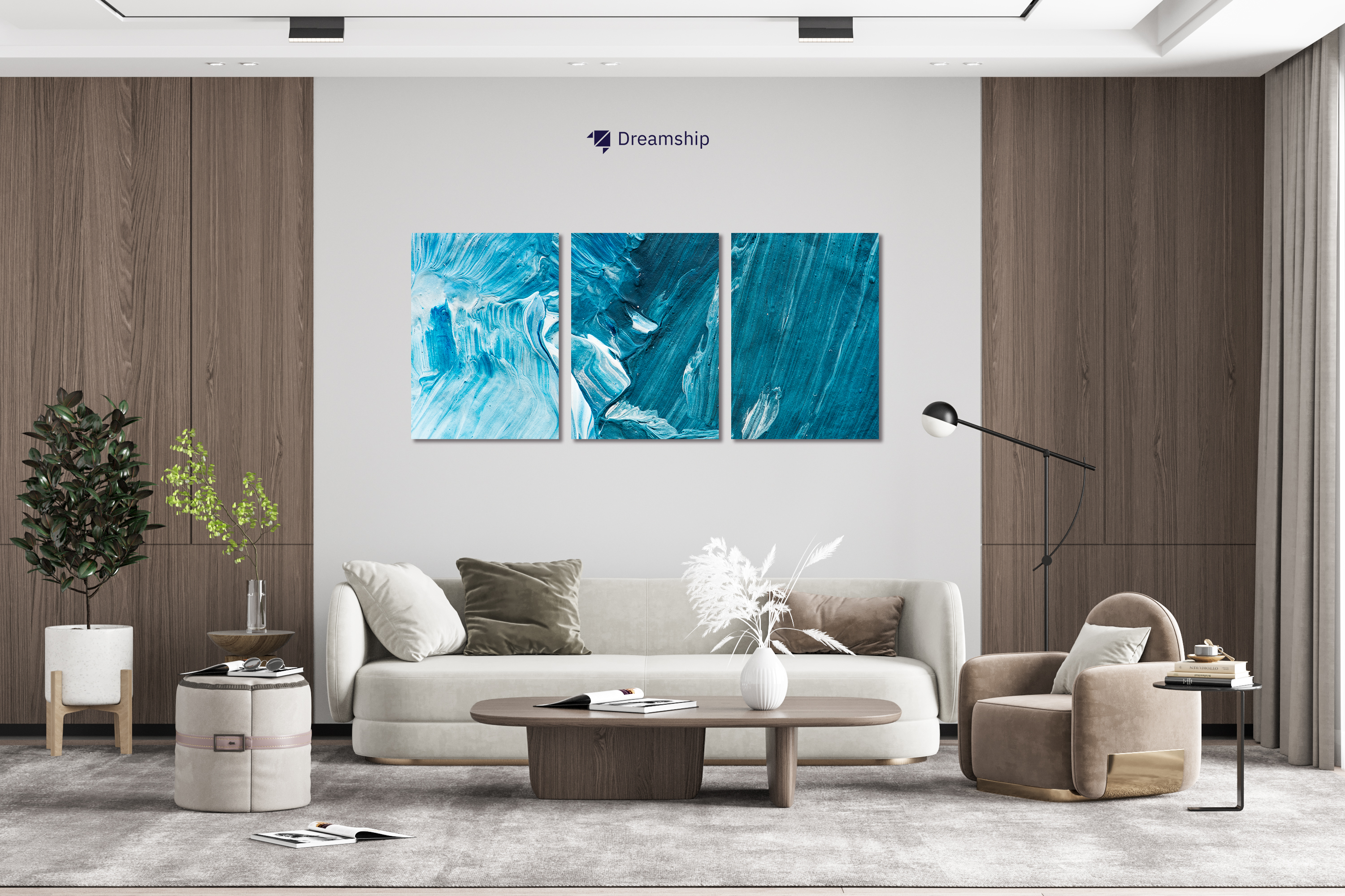3 Panel Matte Canvas (12x18)