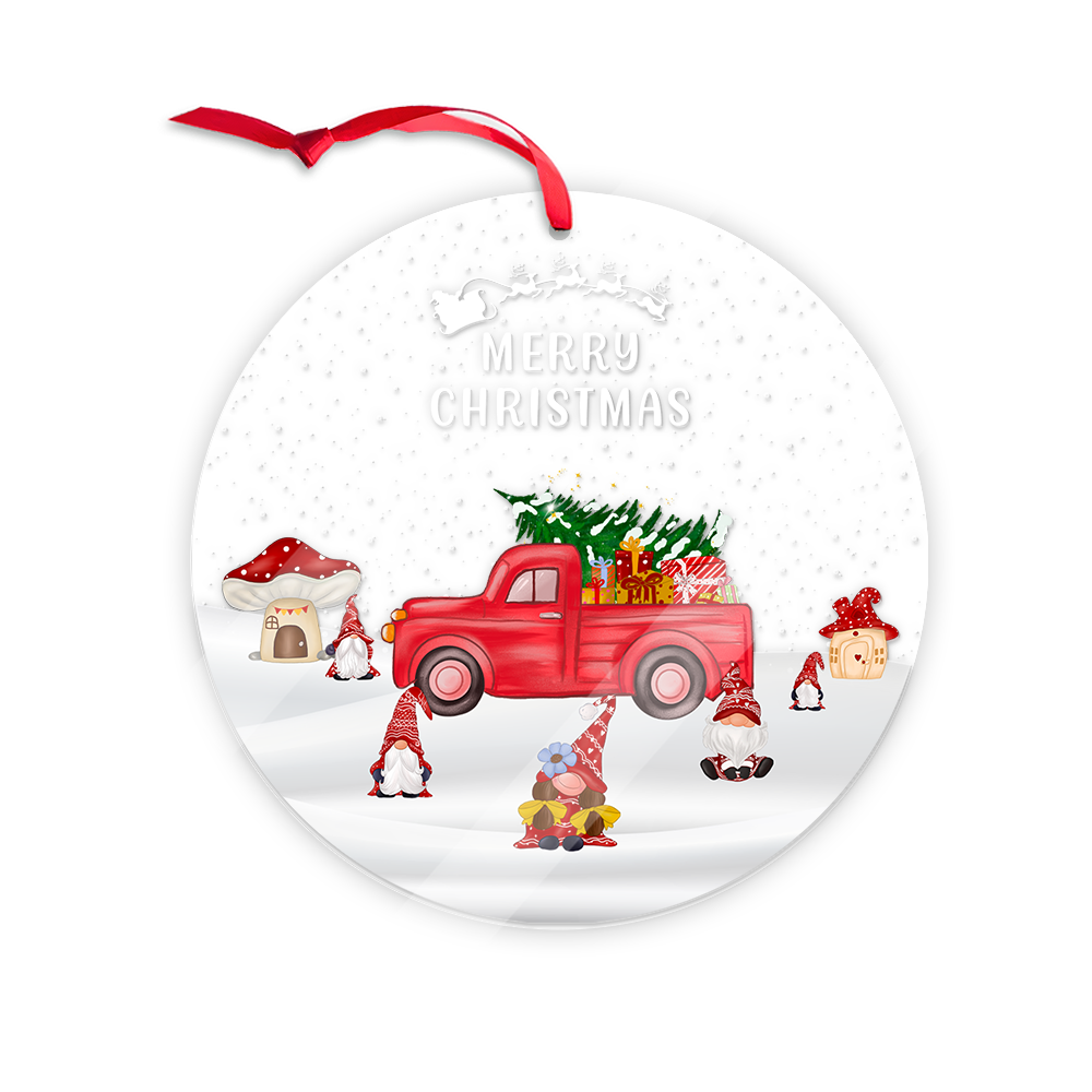 Transparent Acrylic Ornament