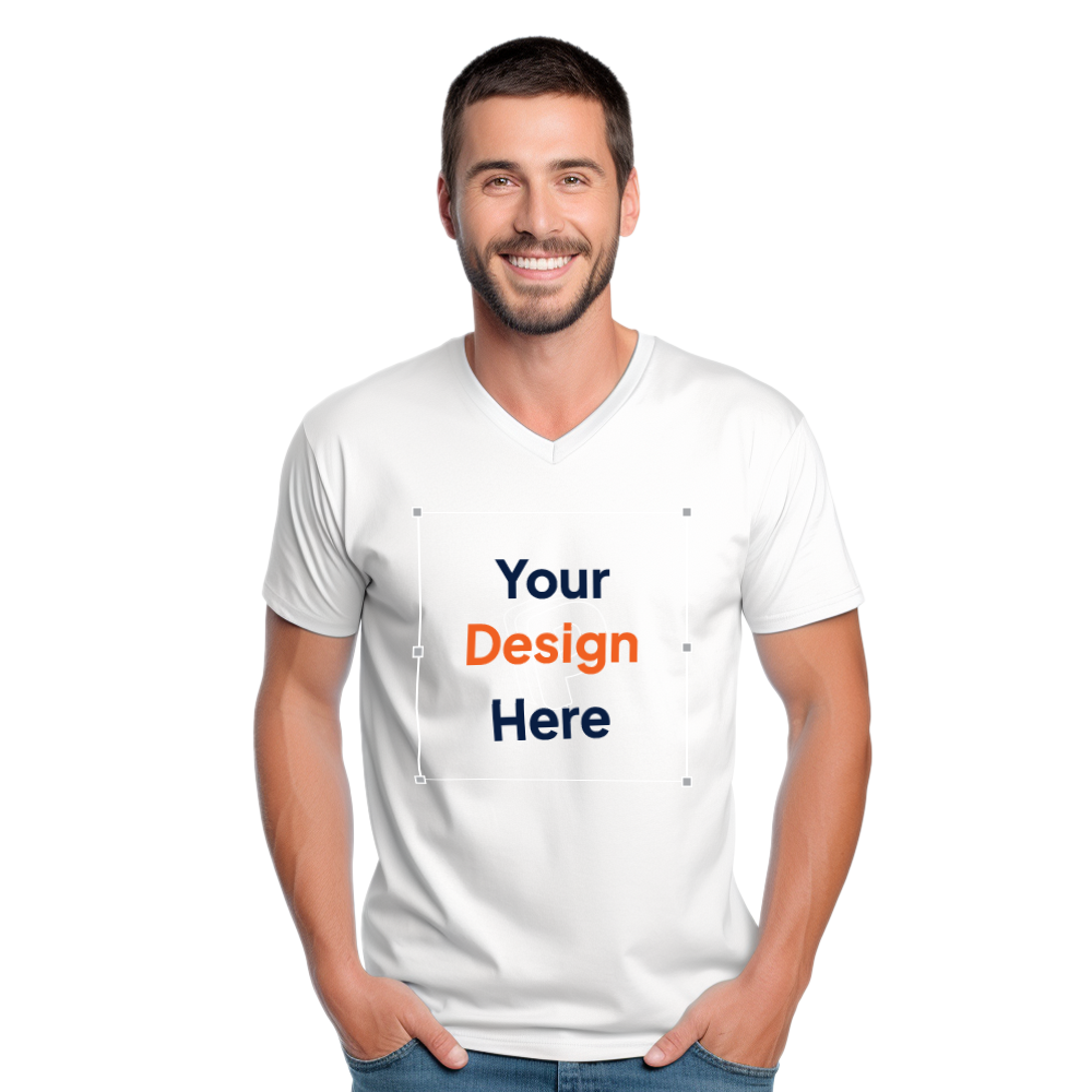 DTG | Unisex V-neck T-shirt | Gildan 64V00