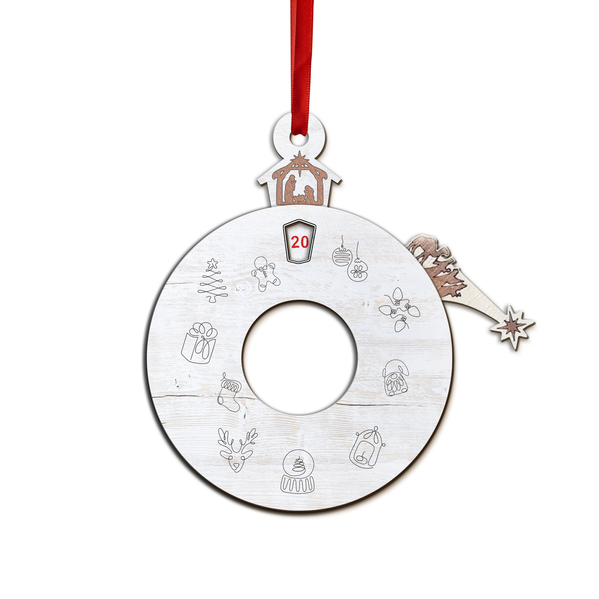 Christmas Countdown Ornament