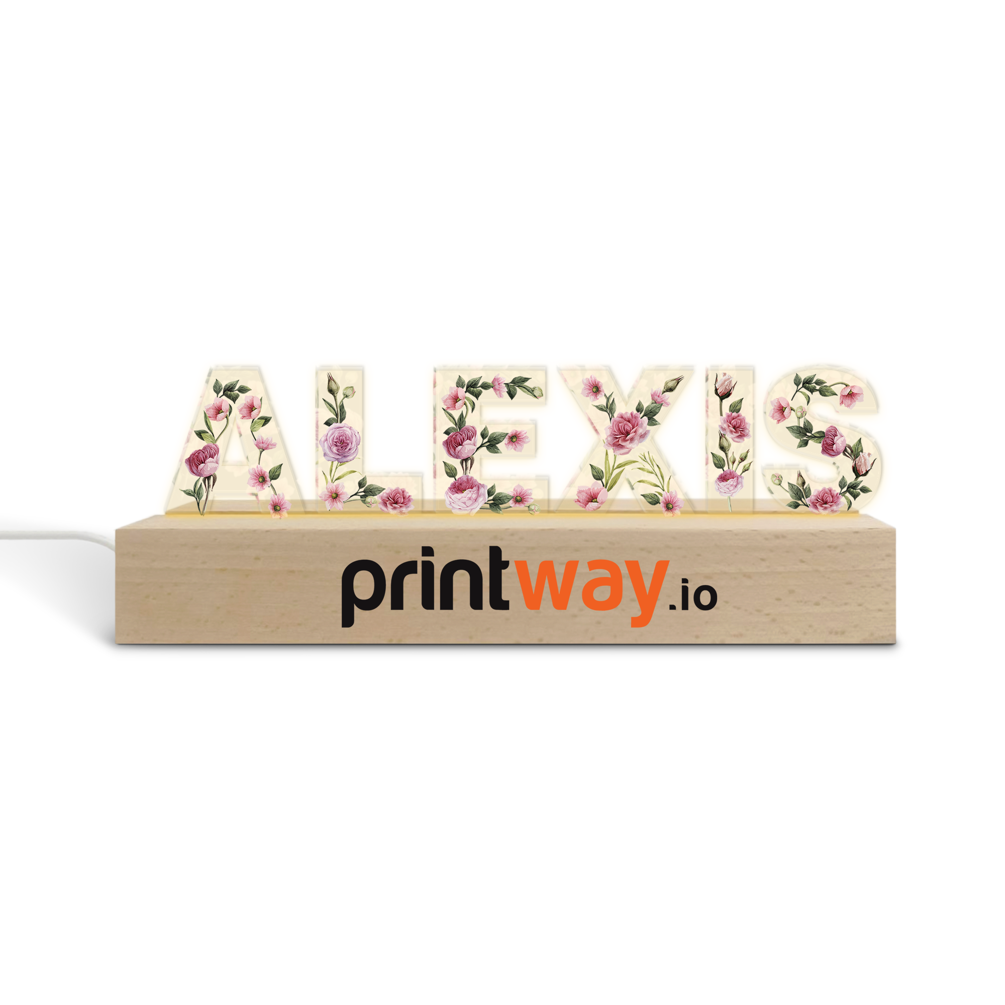 Custom Acrylic Name Night Light