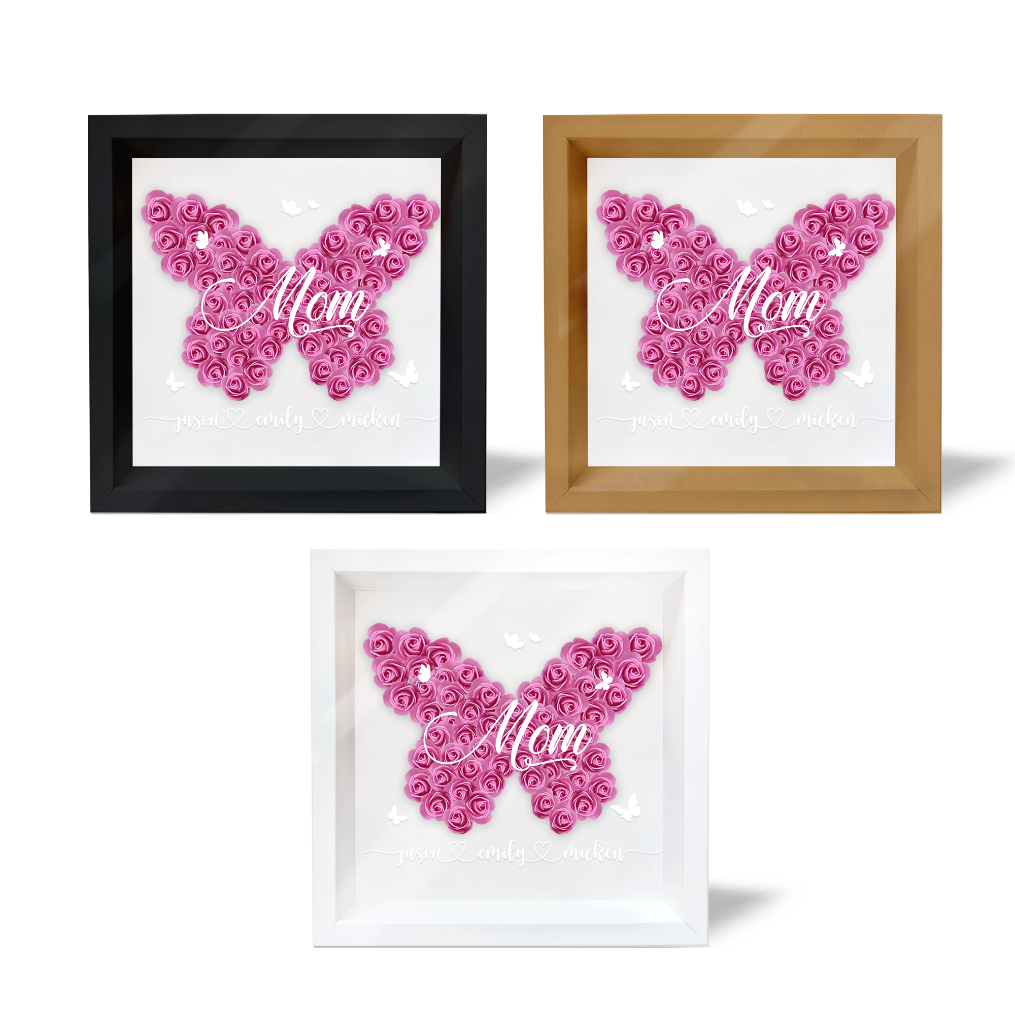 Custom Flower Frame Box