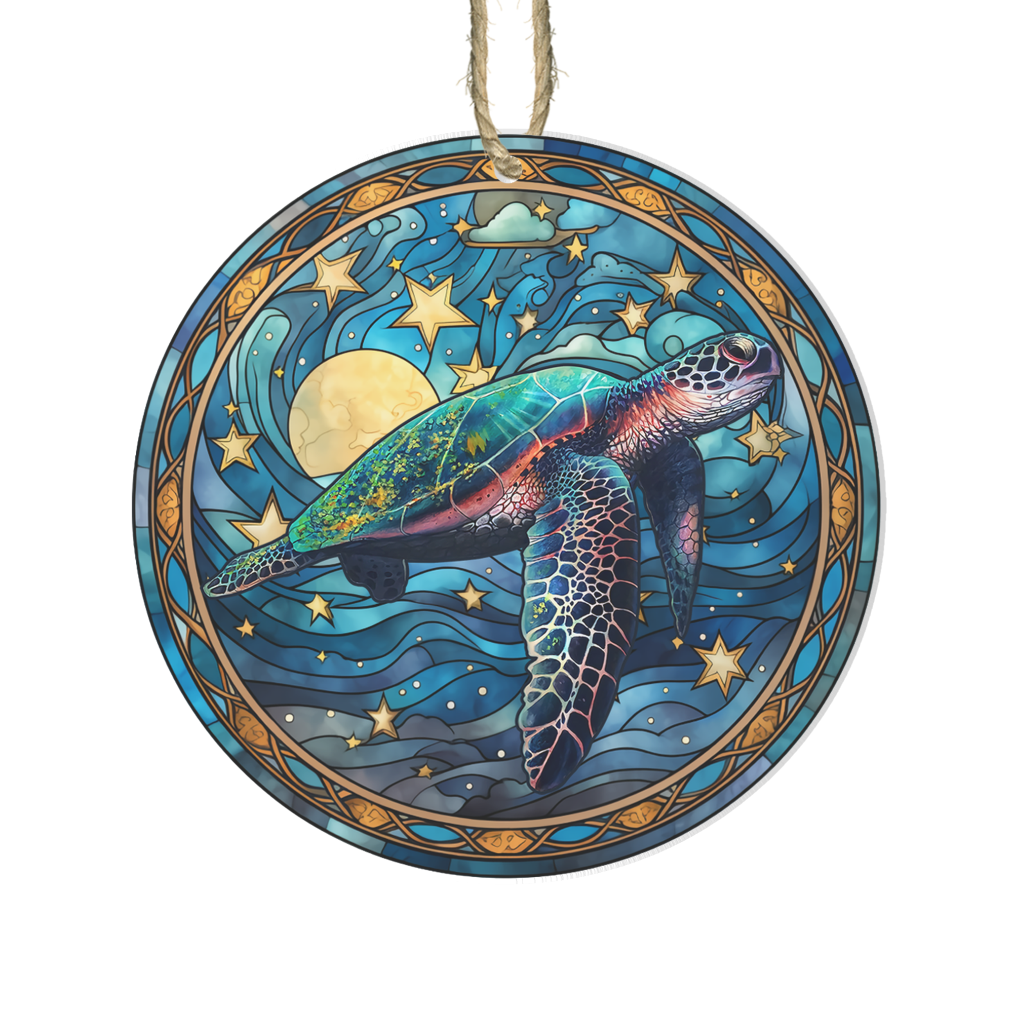 1 Layer Suncatcher Ornament