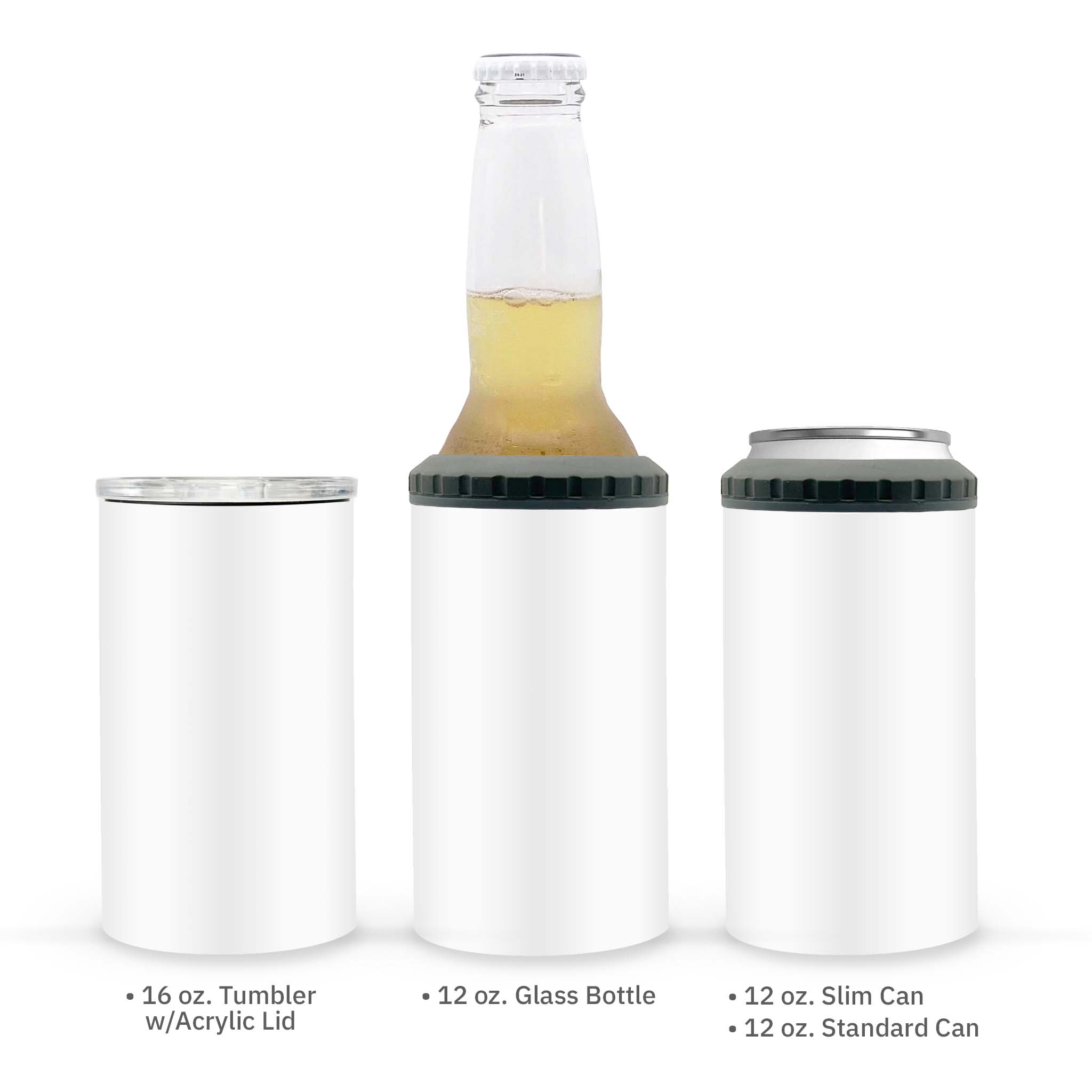 4-in-1 Can Cooler Tumbler
