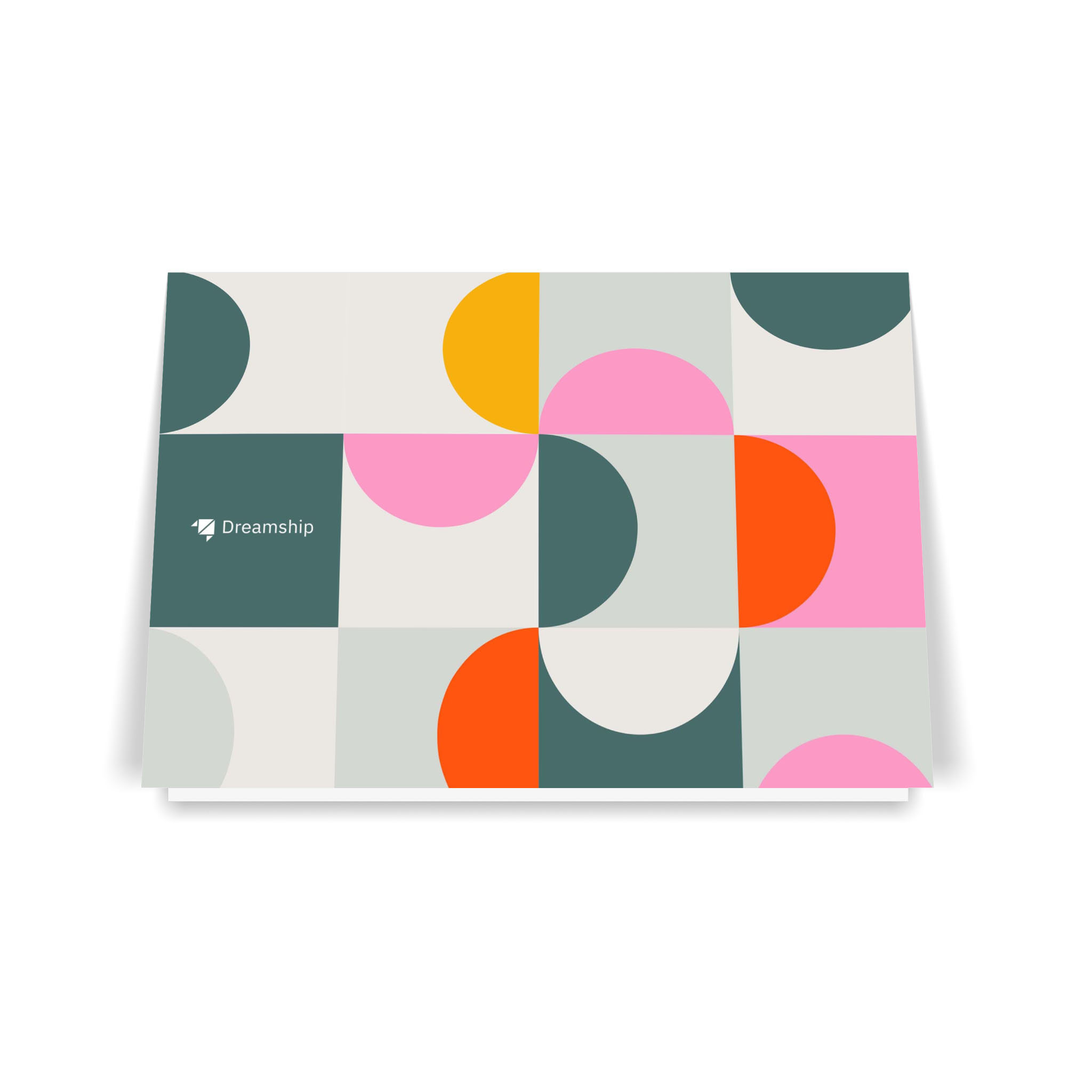 7x5 Folded Greeting Card (Set of 10)