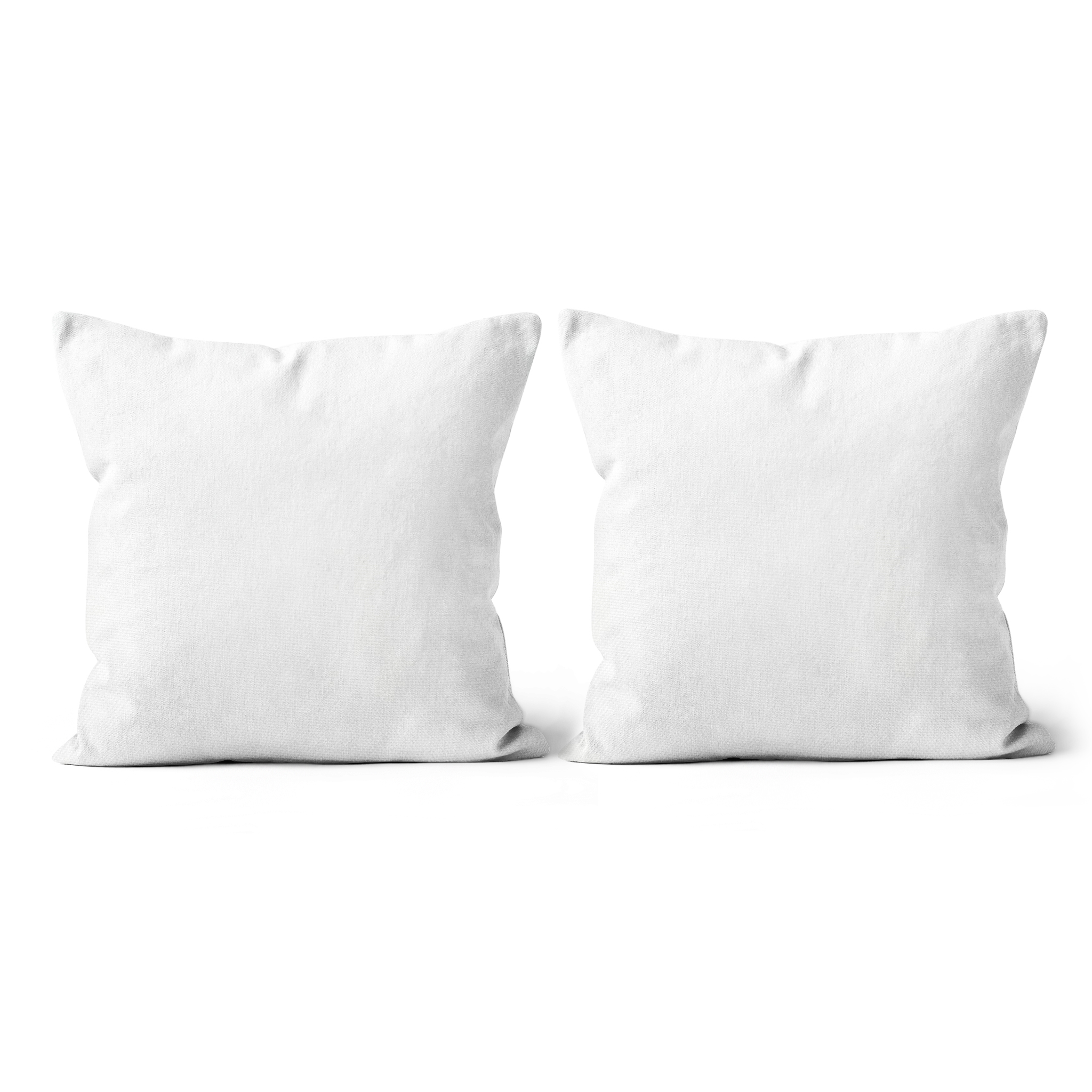 All-over Print Canvas Throw Pillow Set (12x12)