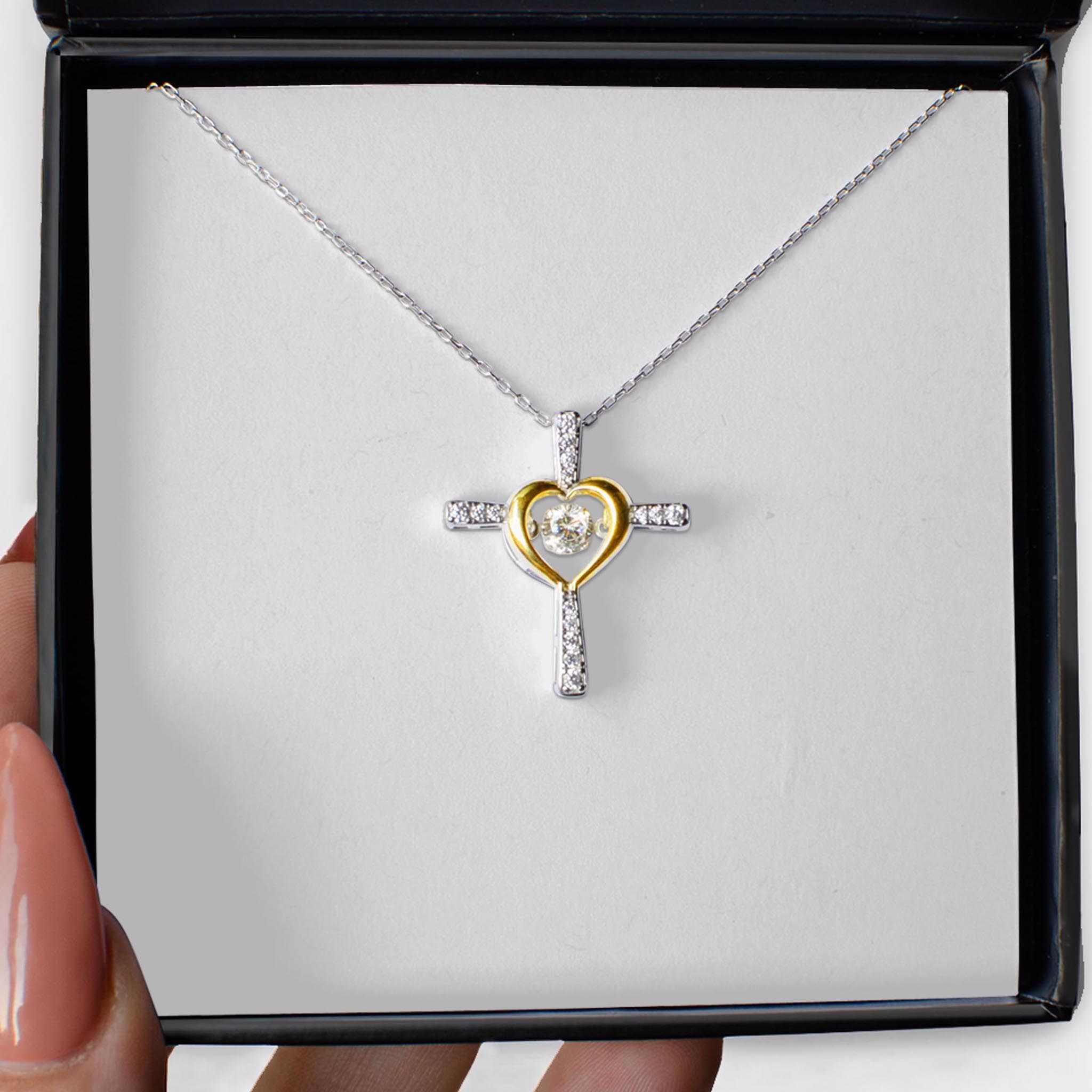 Cross Dancing Necklace