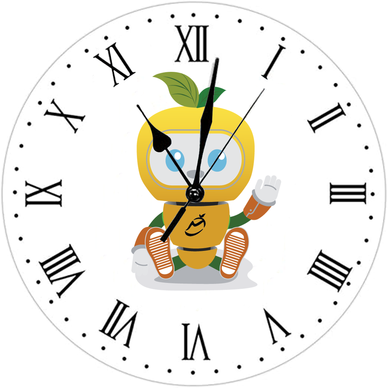 Custom Double Layers Wooden Wallclock