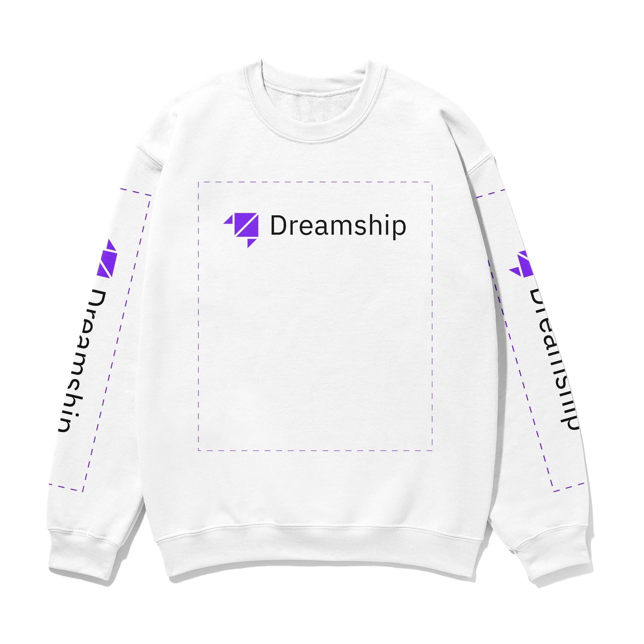 Unisex Sleeve Printed Standard Sweatshirt