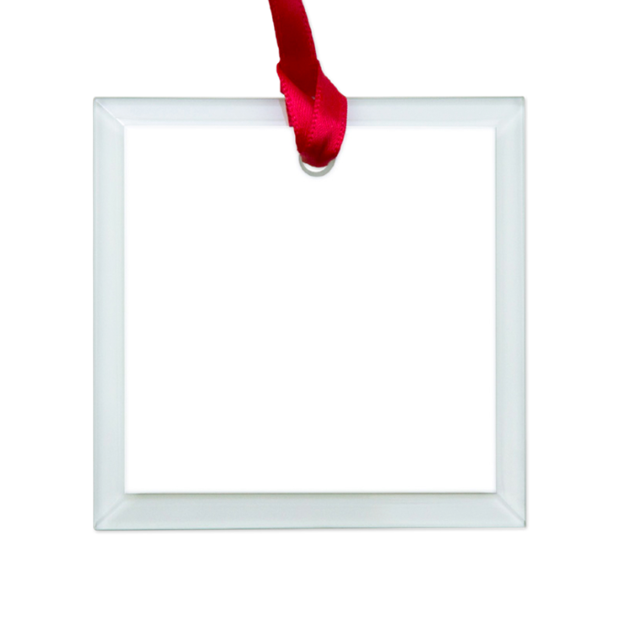 Glass Square Ornament