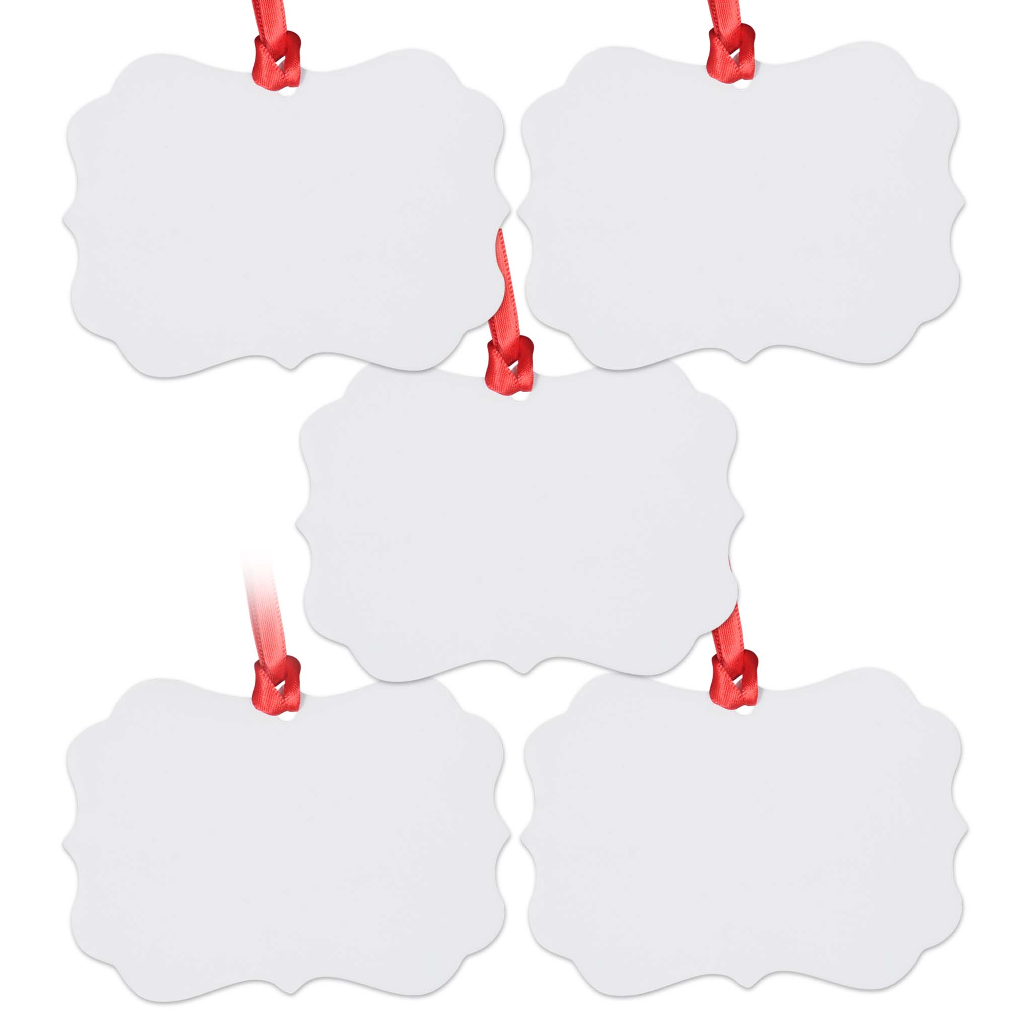 Medallion Aluminum Ornament  (5-Design Pack)