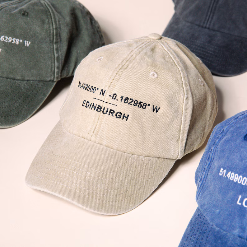 Embroidered hats