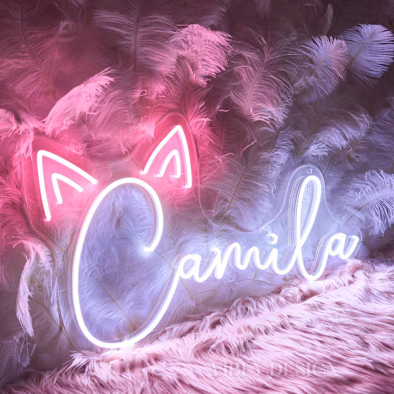 Neon Sign Custom Name.
